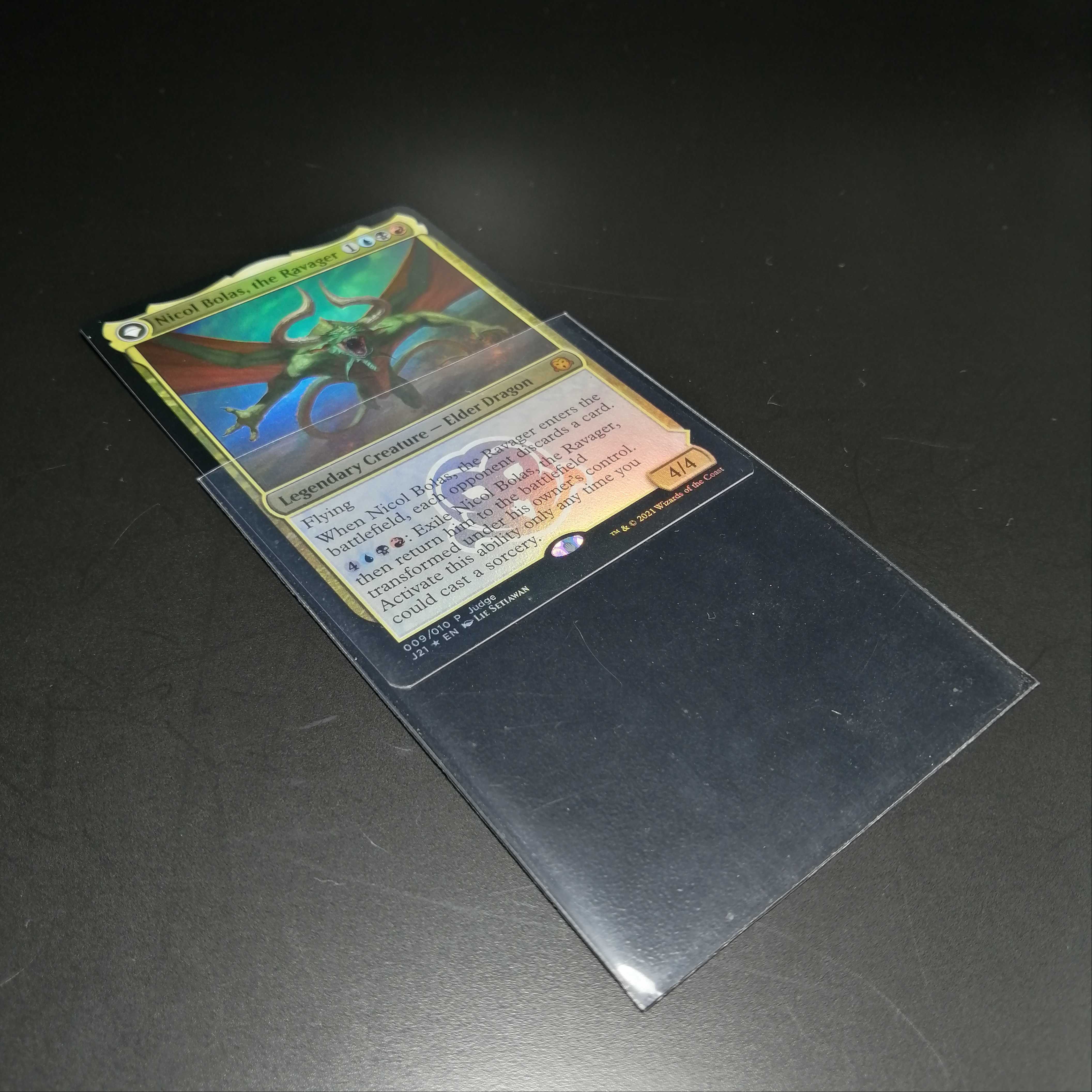 【売約済】MTG 破滅龍 ニコル ボーラス foil ジャッジ褒章