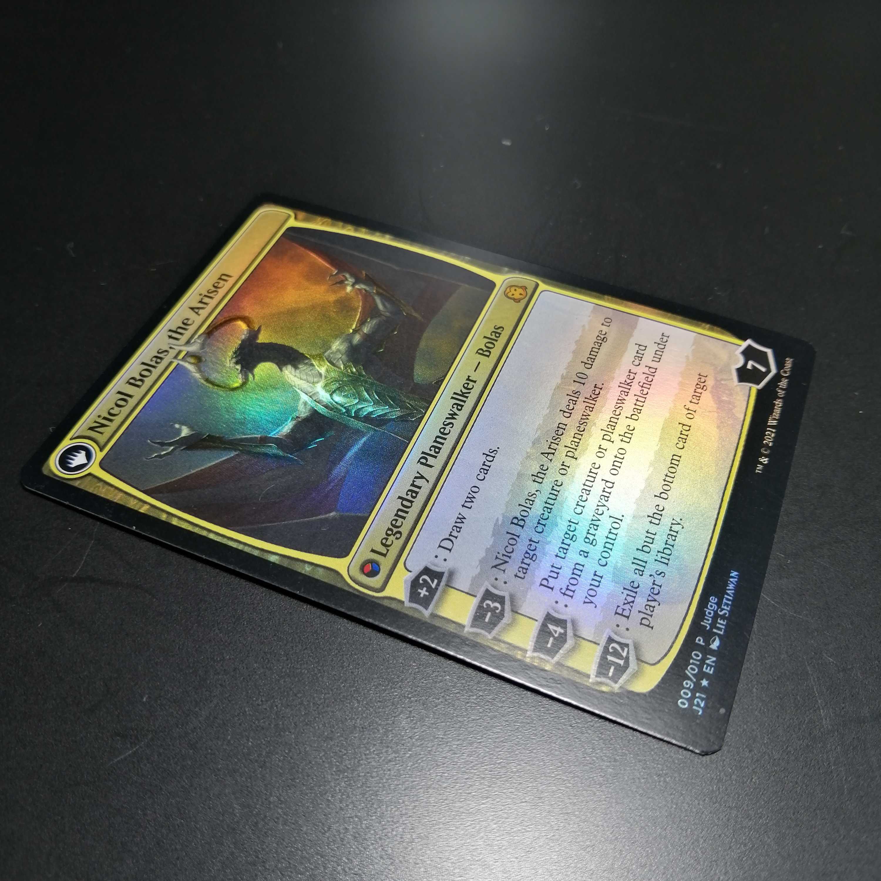 【売約済】MTG 破滅龍 ニコル ボーラス foil ジャッジ褒章