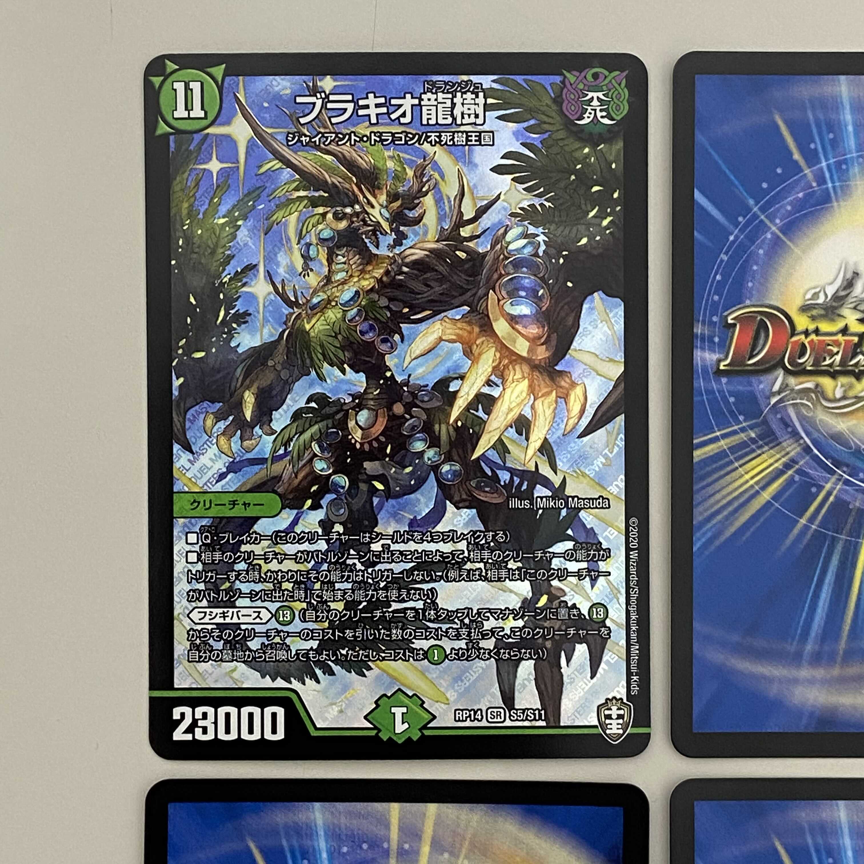 ブラキオ龍樹　4枚 ブラキオ龍樹 4枚