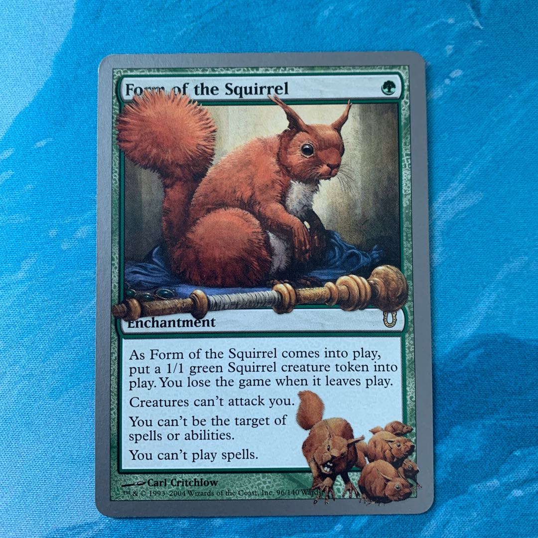 ♤ MTG Form of the Squirrel 1枚