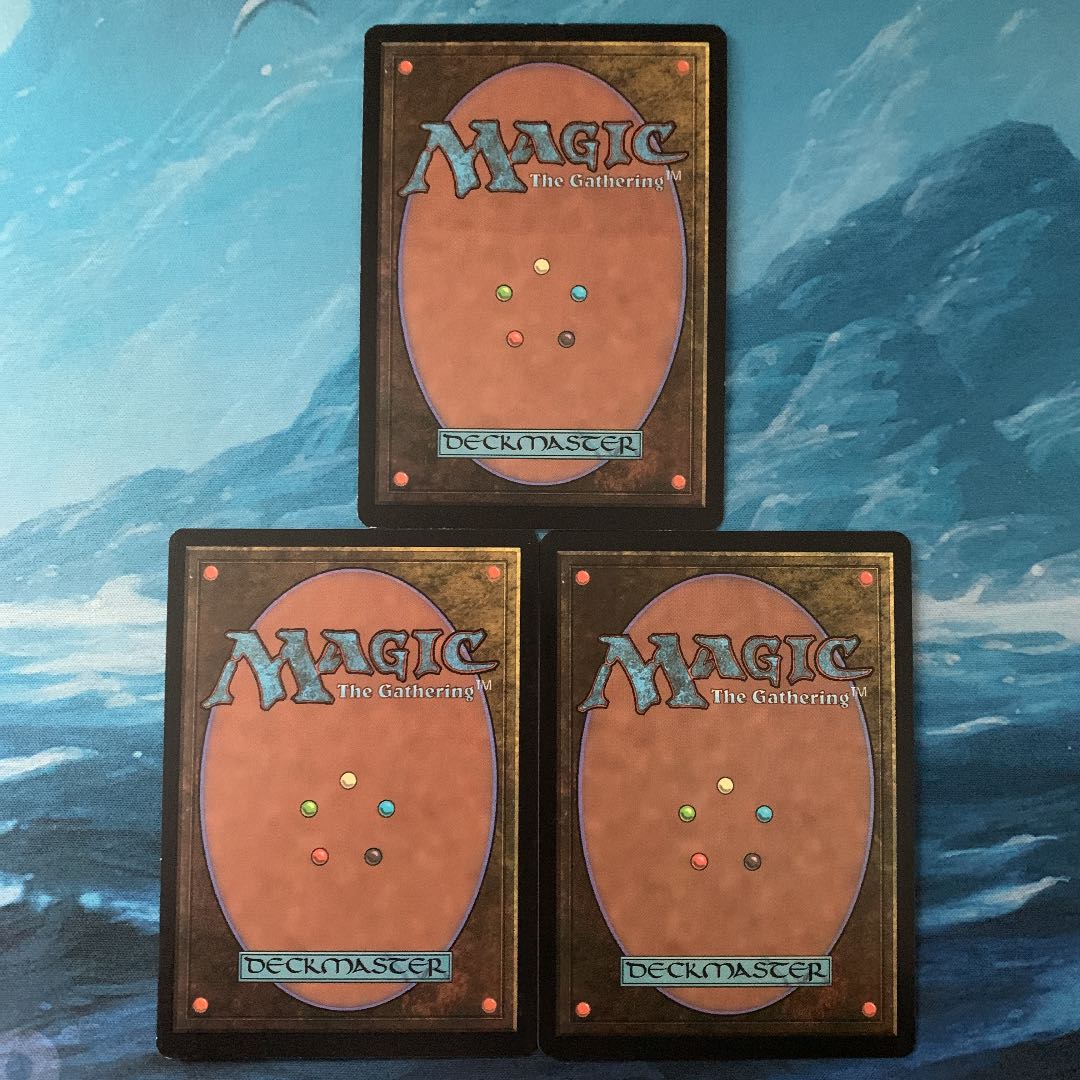 ♤MTG 3 copies Coastal Piracy