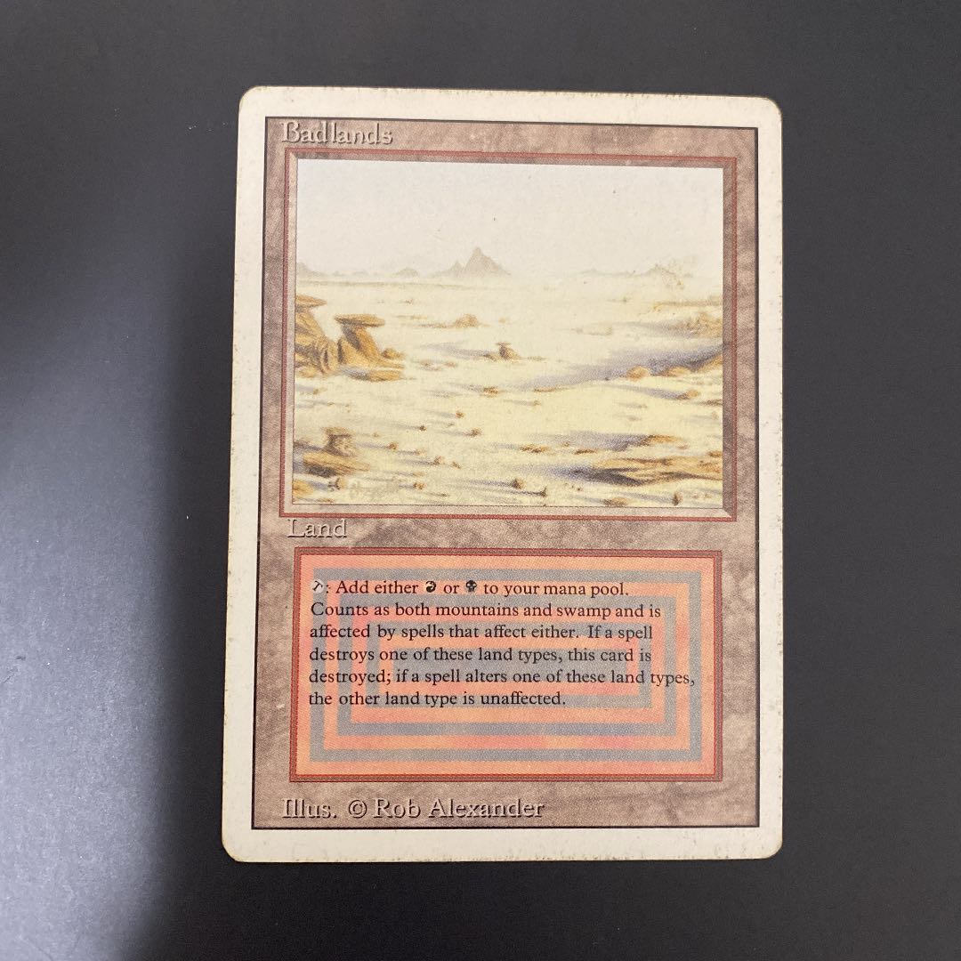 MTG Badlands 英語　デュアルランド 1枚