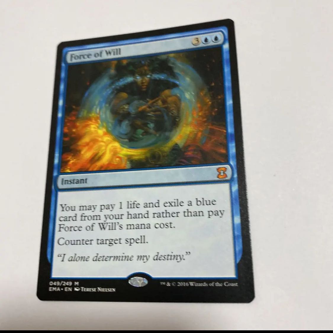 MTG Force of Will 英語　意志の力