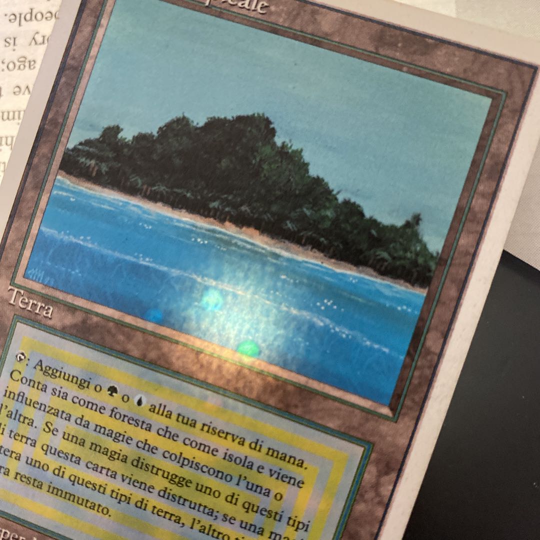 MTG Tropical Island デュアルランド