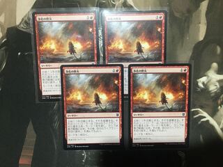 浄化の野火　日本語　4枚セット