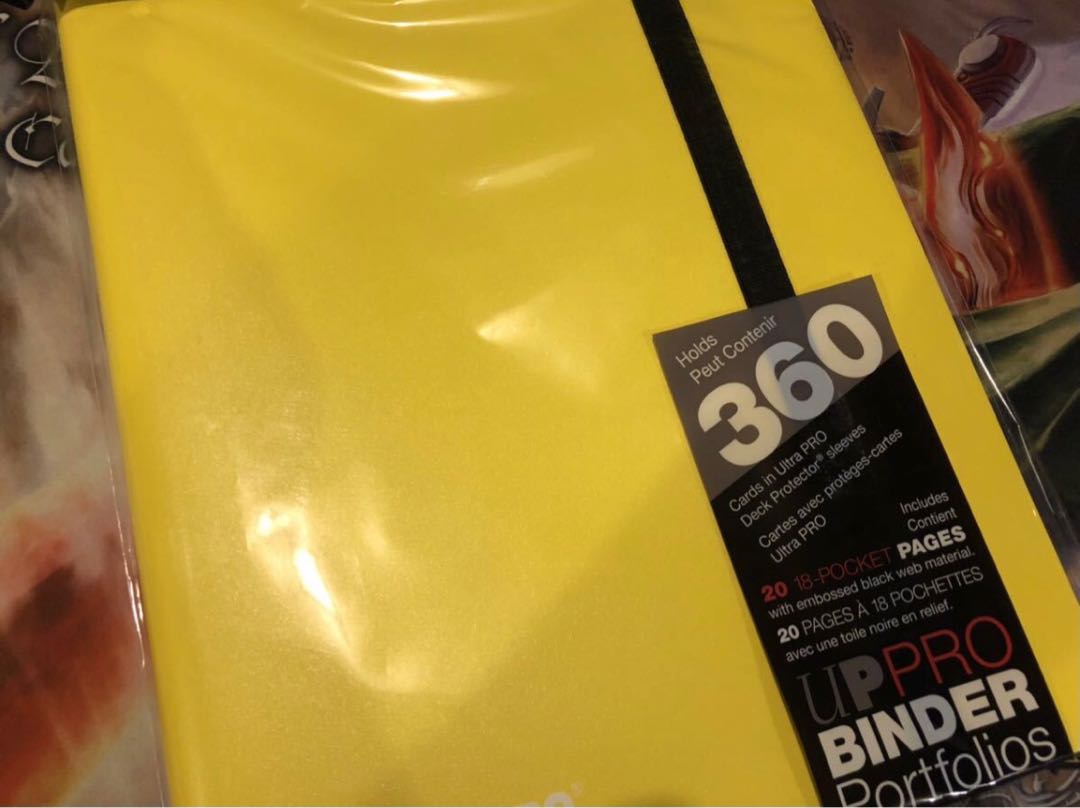 Urpro Eclipse Card File Yellow