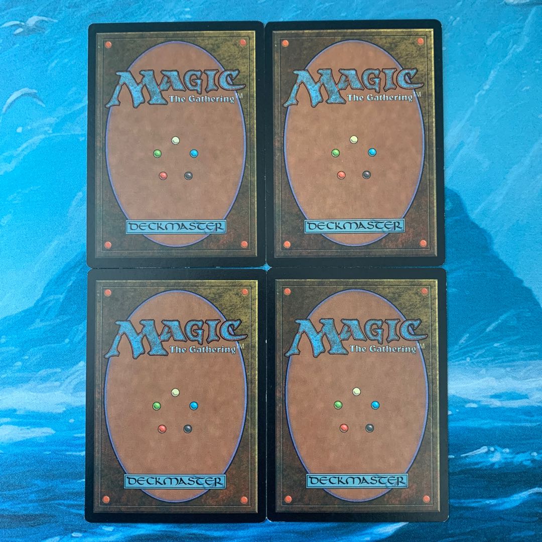 ♤MTG 4枚 誤算  4枚