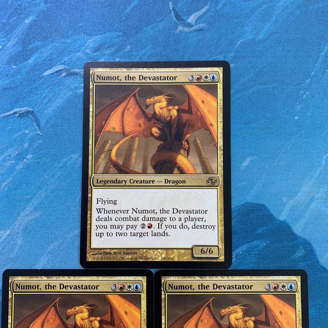 ♤MTG 3 cards Numot, the Devastator