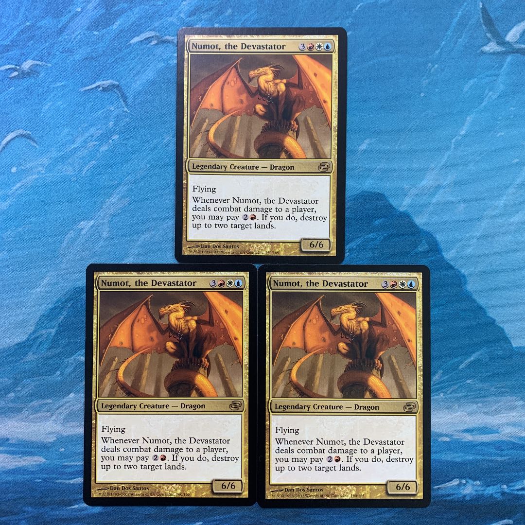 ♤MTG 3 cards Numot, the Devastator