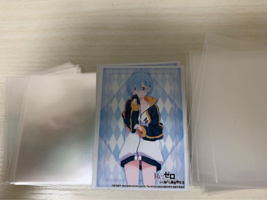 リゼロ　スリーブ　60枚