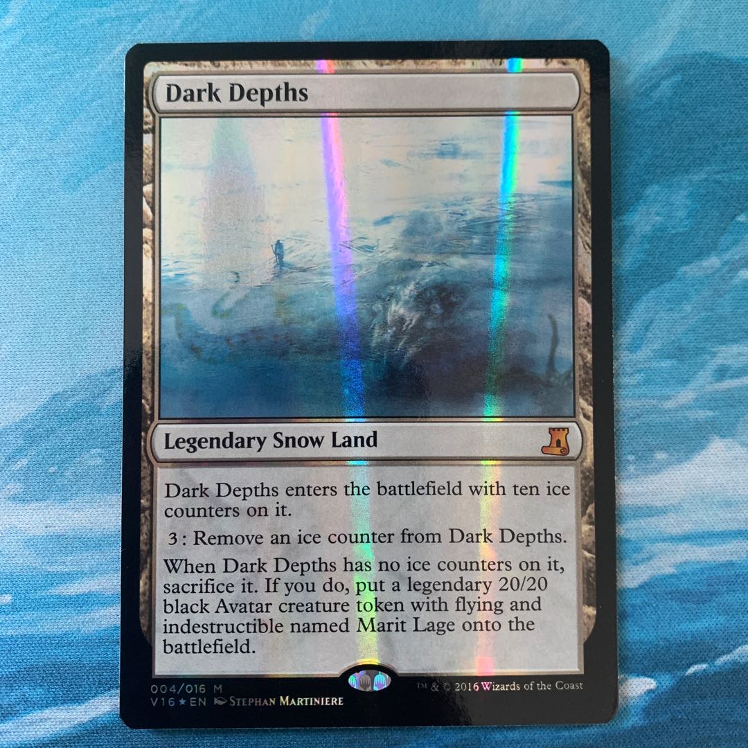 ♤MTG foil 暗黒の深部