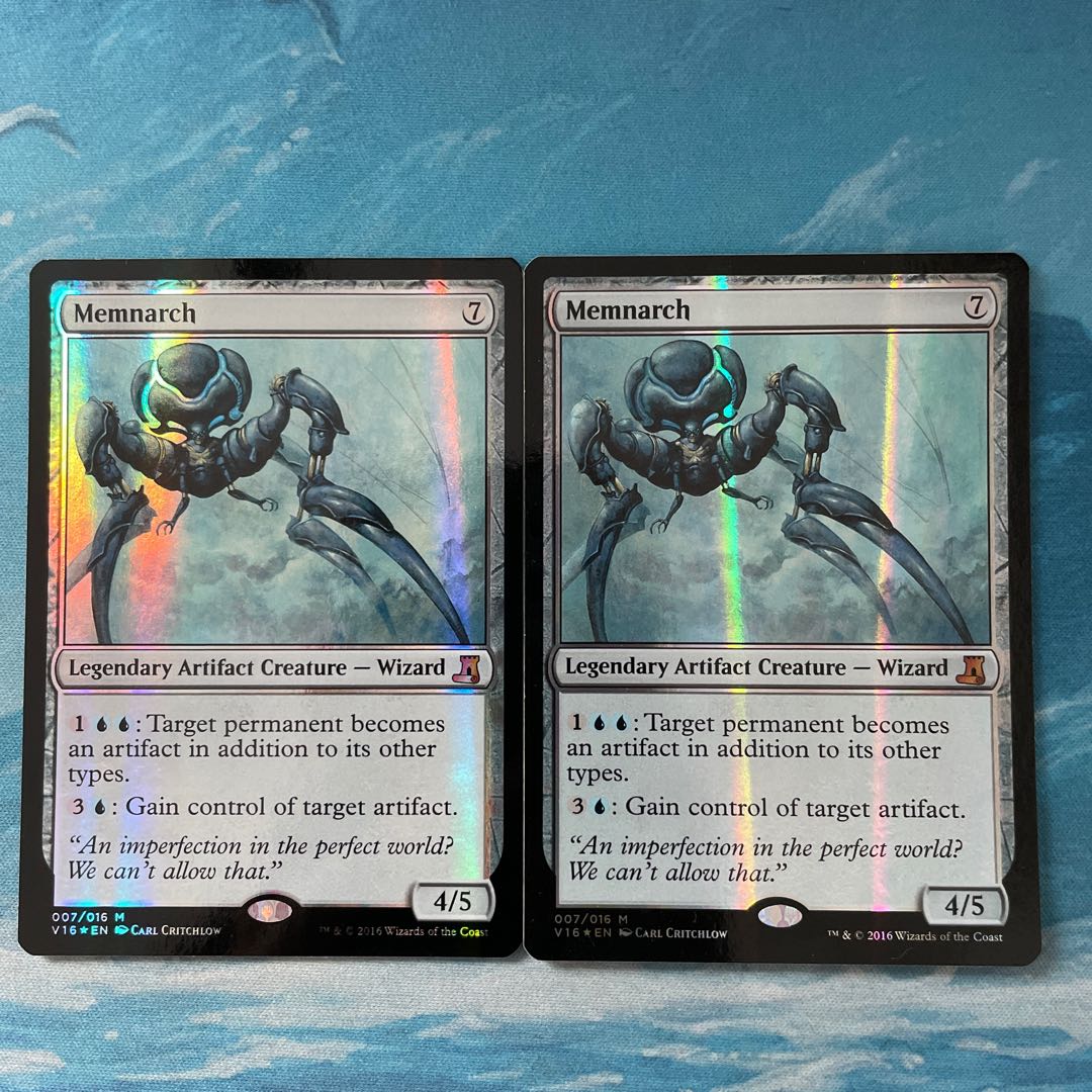 2 ♤MTG foil Memnarch