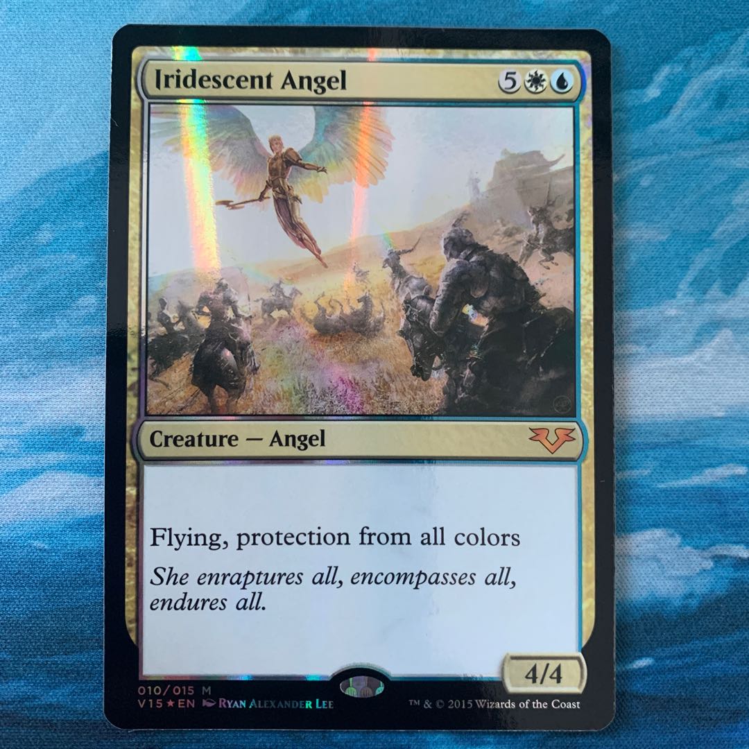 ♤MTG foil 玉虫色の天使