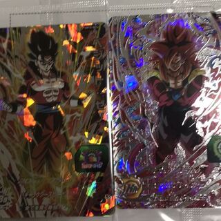 当たるとすげえぞ限定sec ゴジータゼノ  ベジット ゼノ