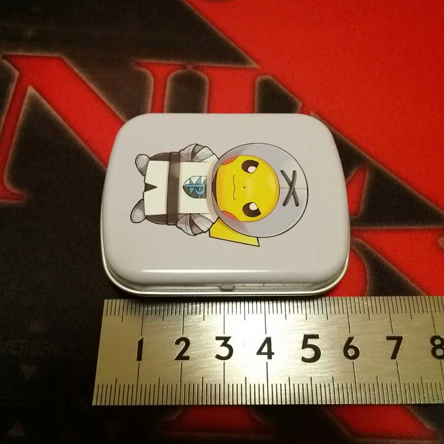 団員ごっこピカチュウ プラズマ団 缶ケース