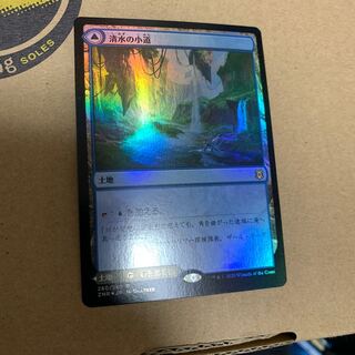 清水の小道　foil