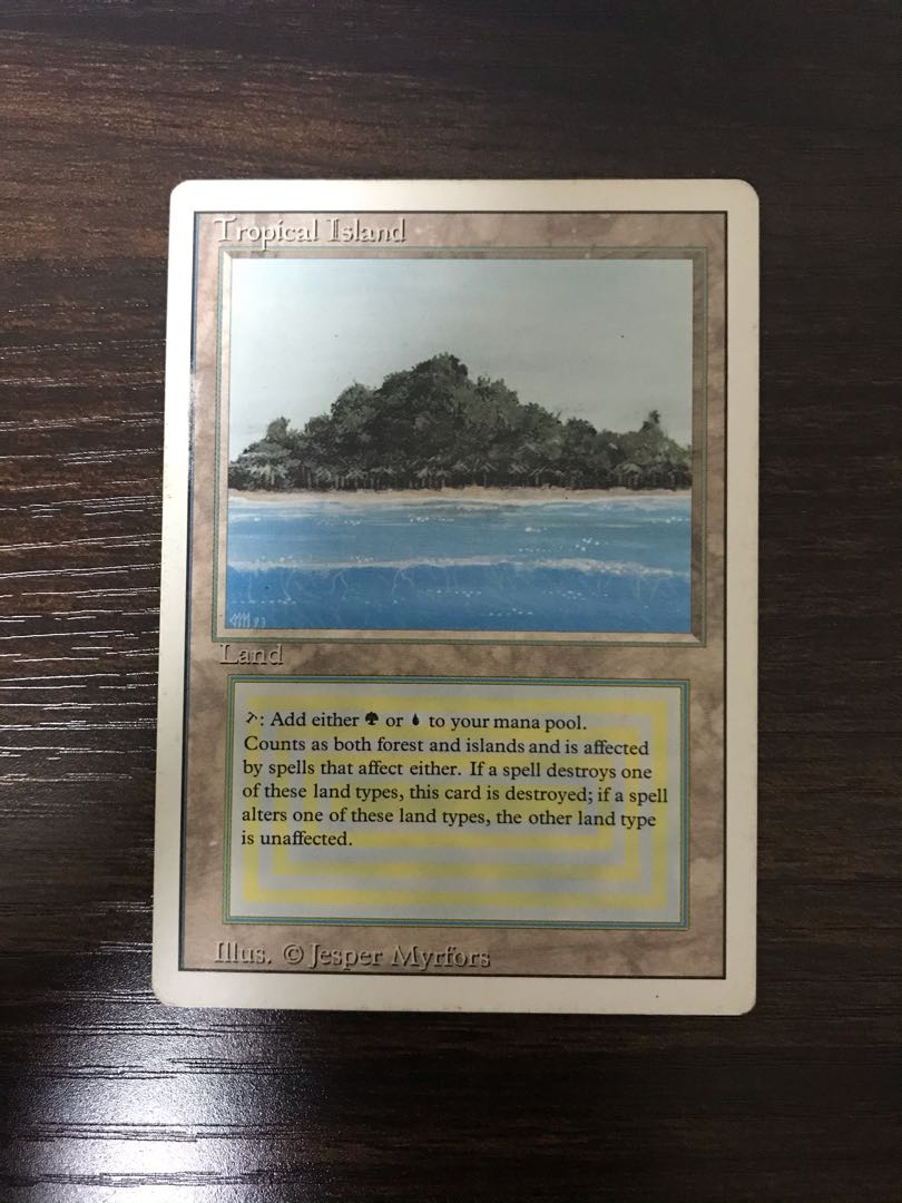 Exhibited through 10/31 /tropical island/revised/tropic