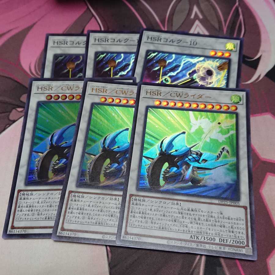 yutaya64さん用 HSR/CWライダー HSRコルクー10 各3枚