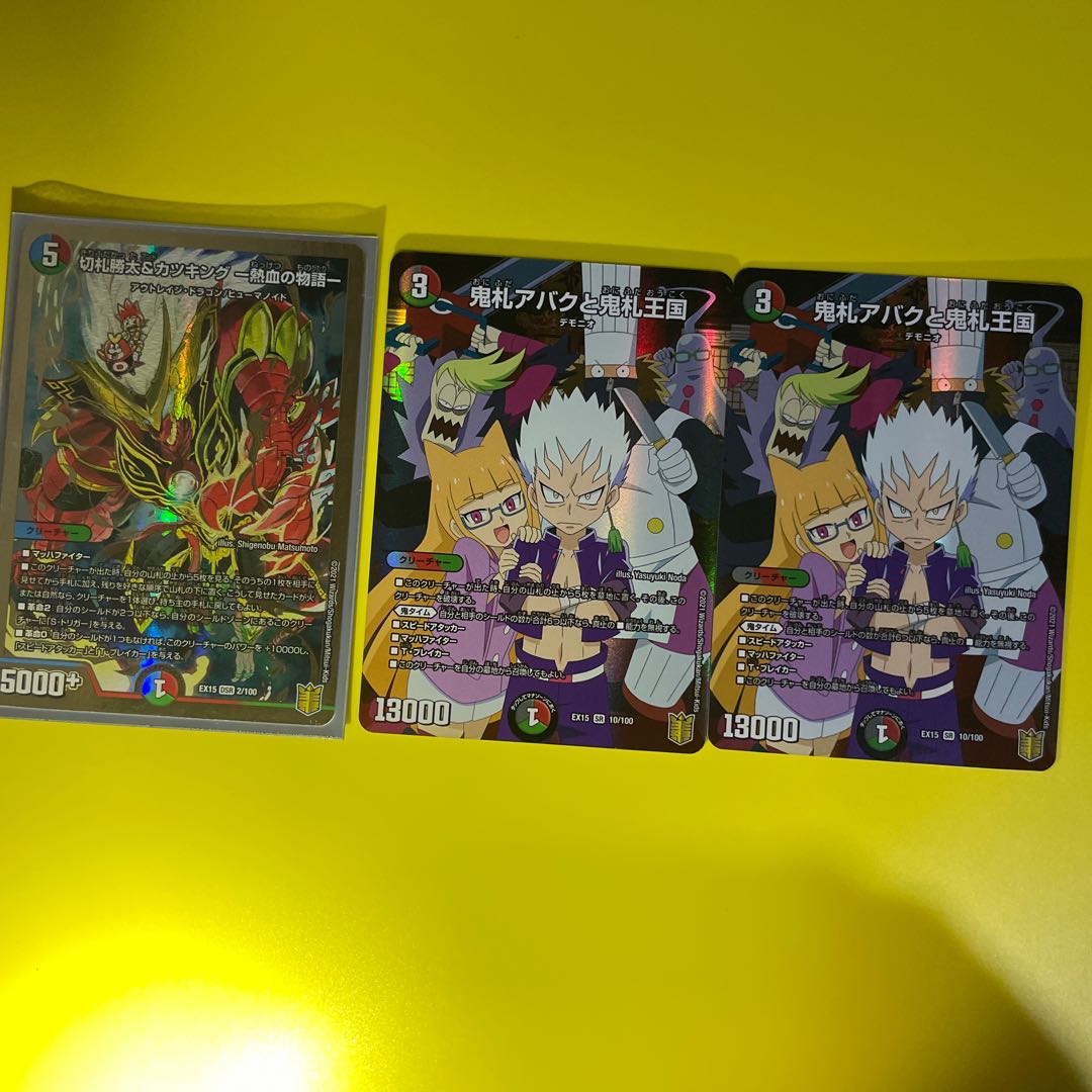 切札勝太&カツキング -熱血の物語- DSR&鬼札アバクと鬼札王国