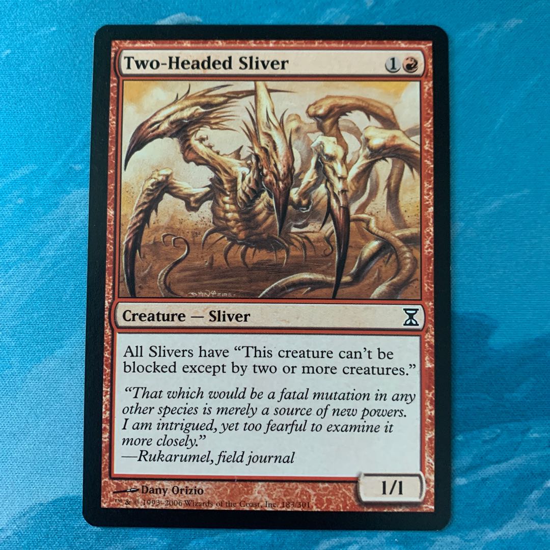 ♤MTG Two-Headed Sliver
