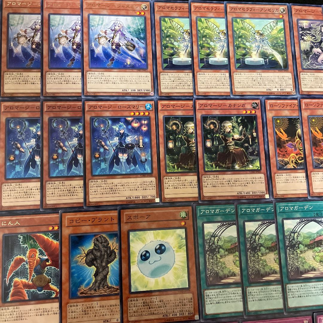 遊戯王 アロマ 構築済みデッキ40枚+EX15枚