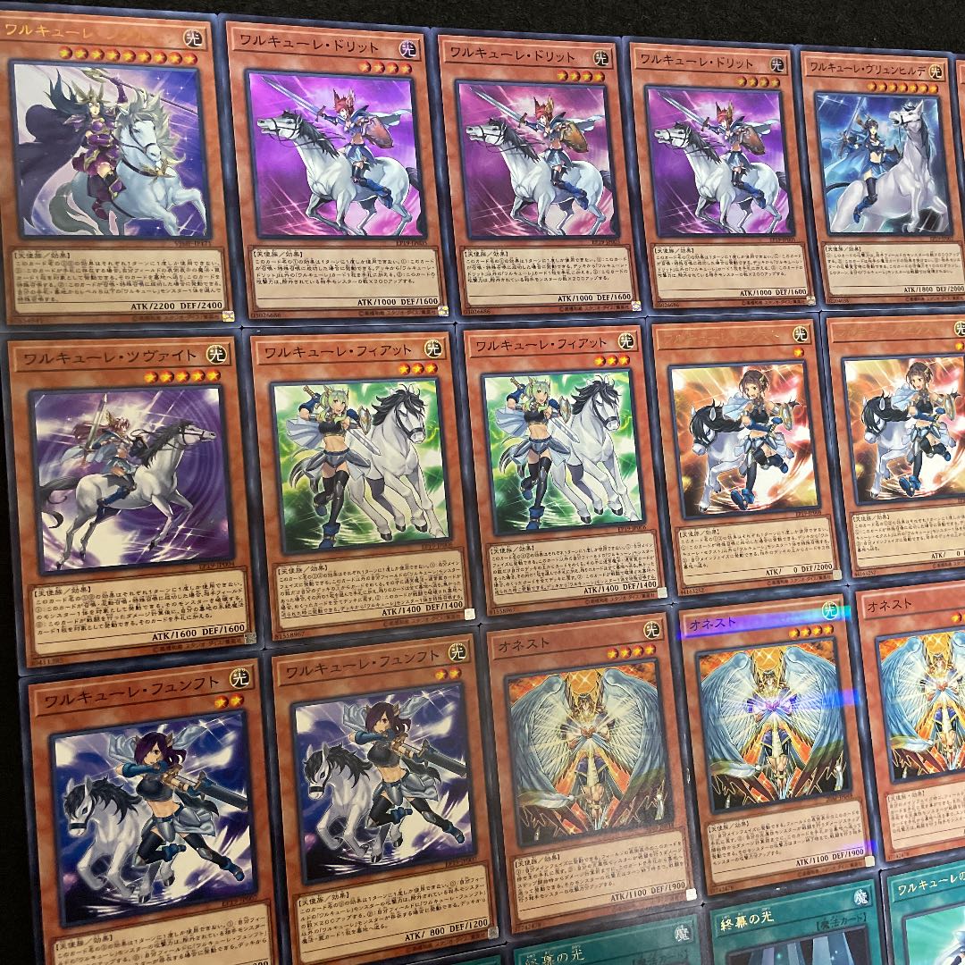 遊戯王 ワルキューレ 構築済みデッキ40枚