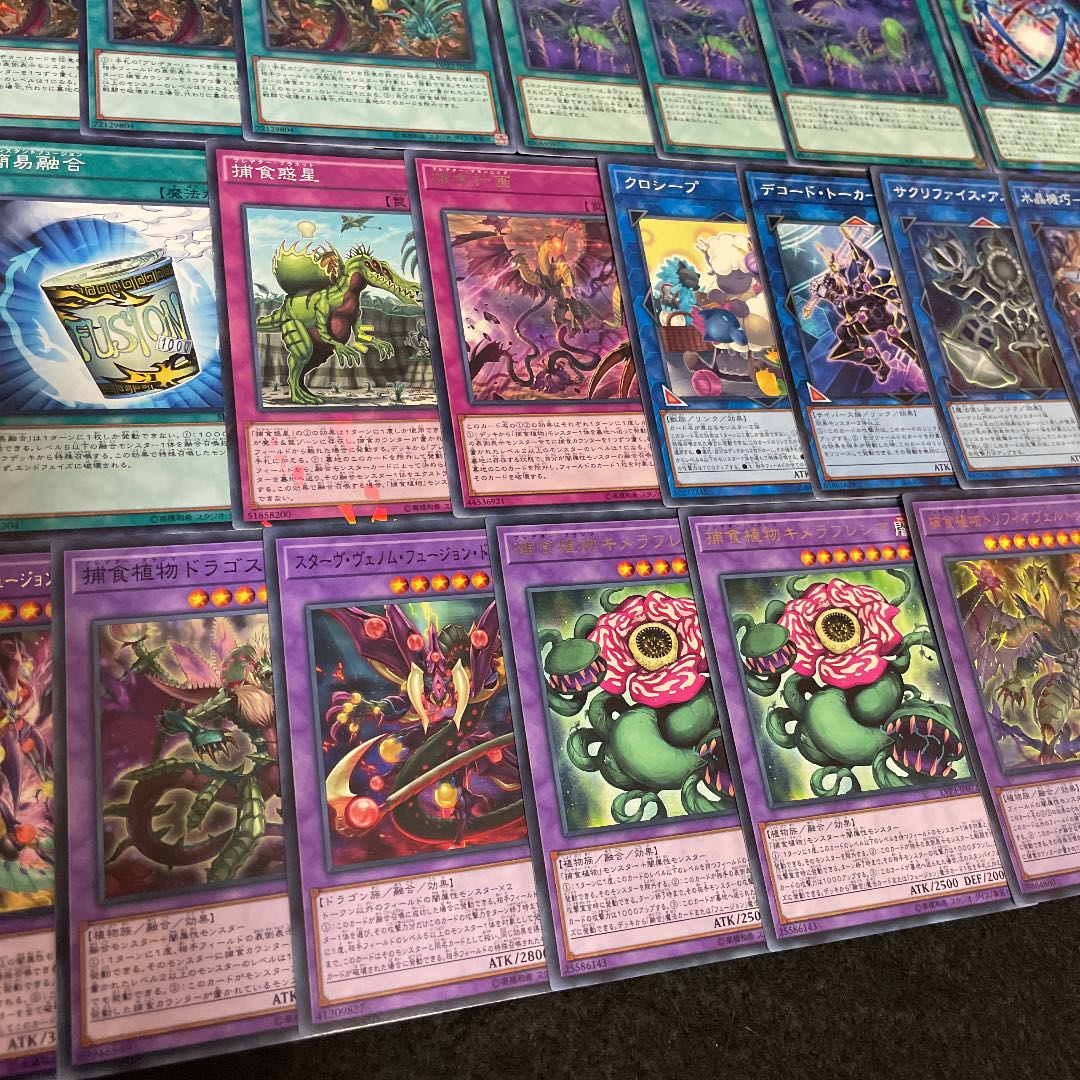 遊戯王 捕食植物 構築済みデッキ40枚+EX15枚