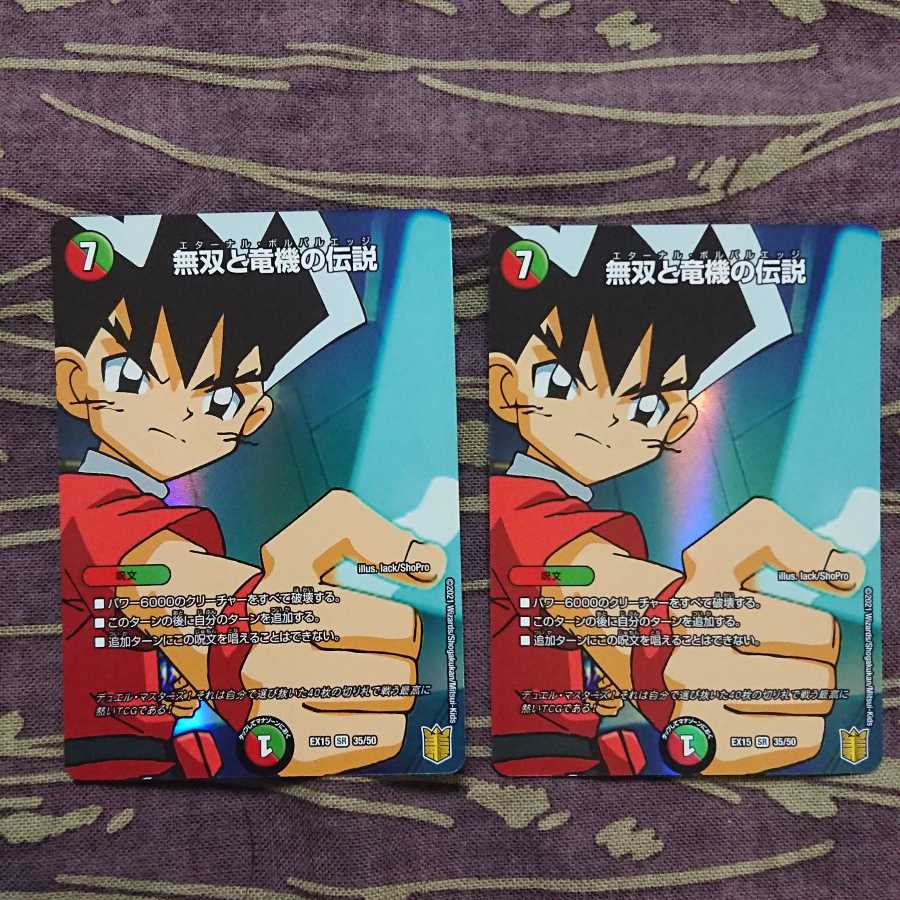 2枚 無双と竜機の伝説