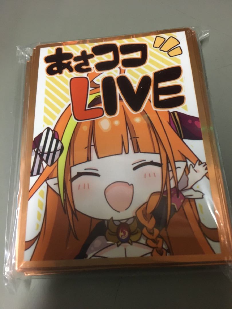 白詰草 スリーブ ホロライブ 桐生ココ あさココLIVE