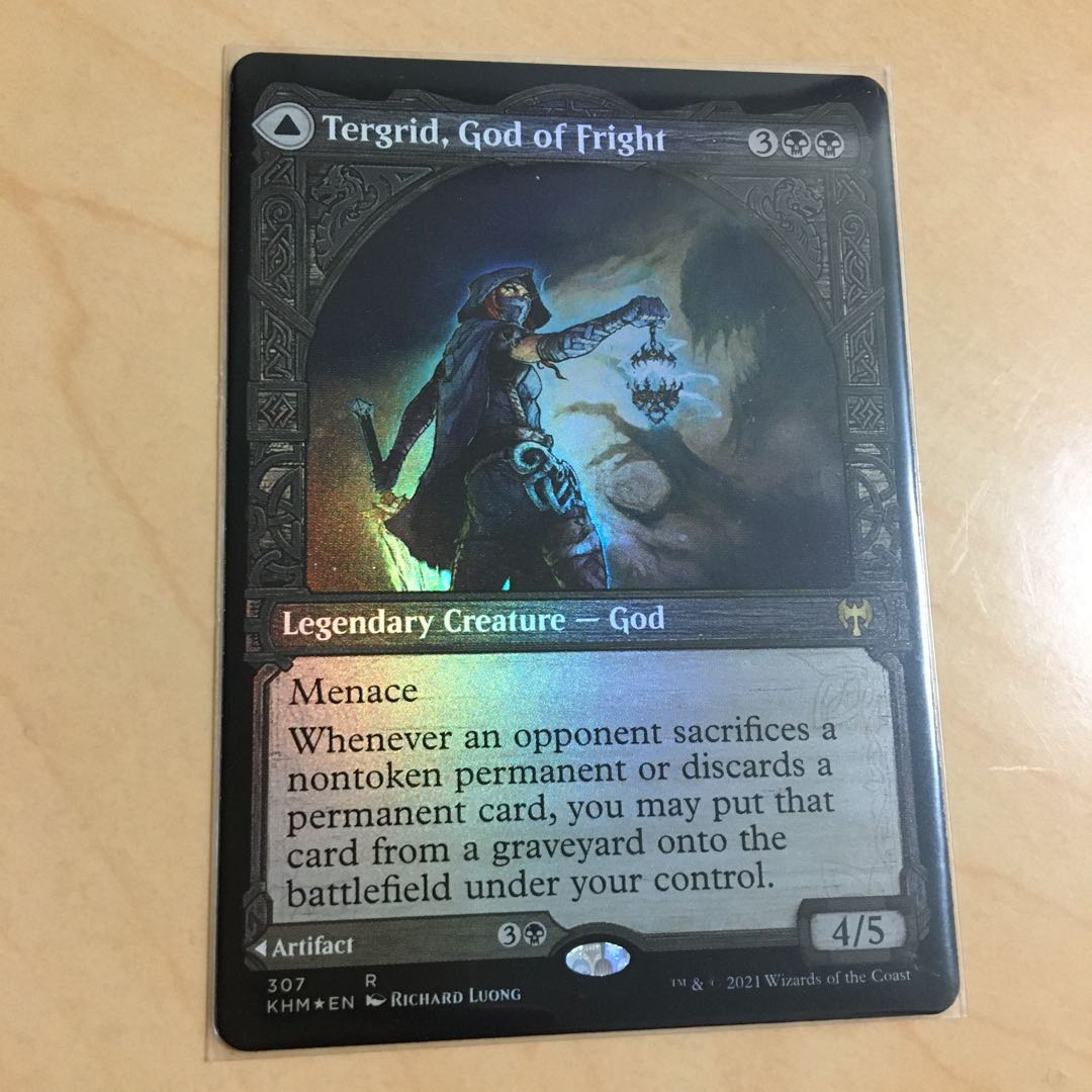 恐怖の神、ターグリッド　【ショーケース版Foil】