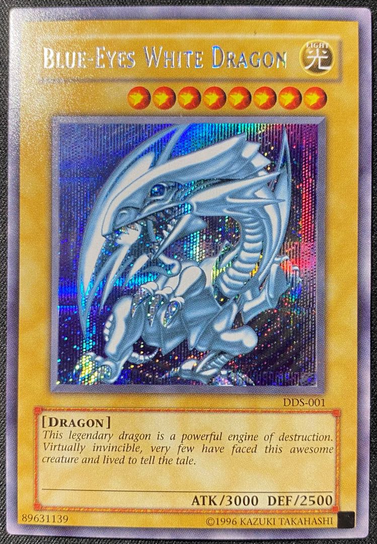 Yu-Gi-Oh! Blue-Eyes White Dragon English DDS Secret
