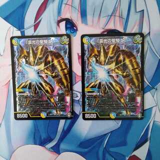 「雷光の聖騎士」2枚