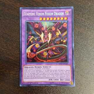 Starving Venom Fusion Dragon Secret Rare North American Version MP17