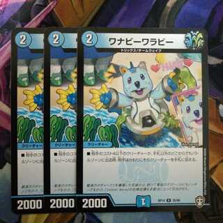 ワナビーワラビー　3枚