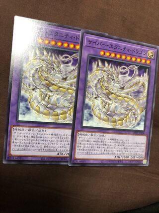 サイバー・エタニティ・ドラゴン　二枚