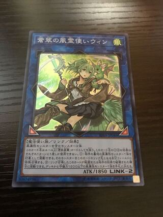 蒼翠の風霊使いウィン スーパーレア