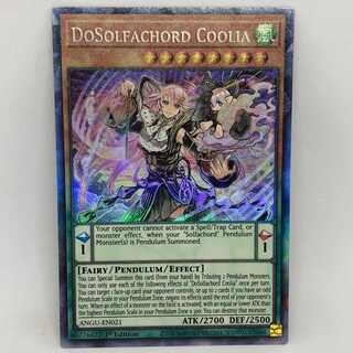 遊戯王 英語 ドドレミコード・クーリア 1st ANGU コレクターズレア