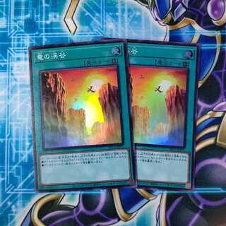 竜の渓谷 スーパーレア ２枚セット