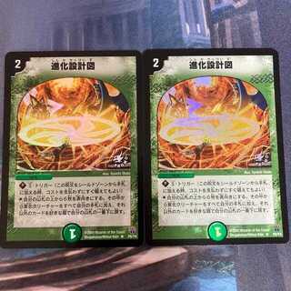 進化設計図　プロモ　2枚セット