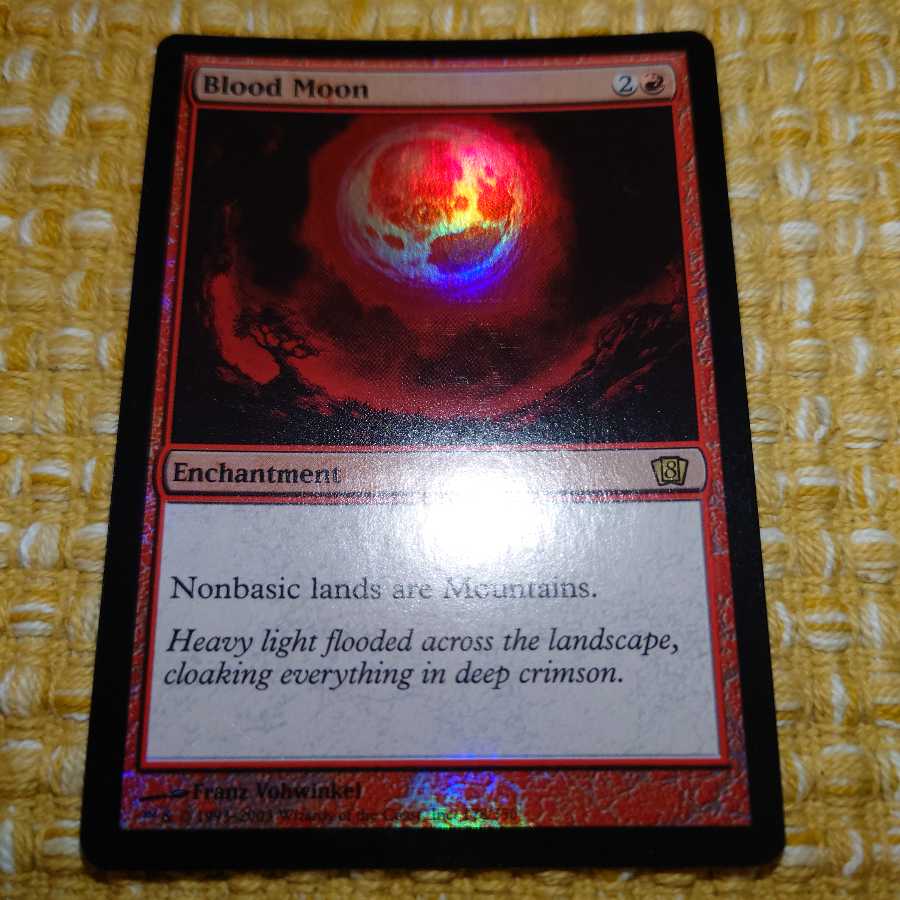 【Foil】血染めの月[8ED]