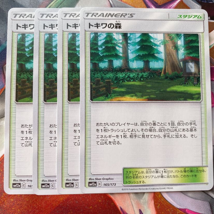 トキワの森 4枚