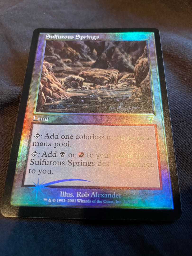 Sulfurous Springs foil exclusively for Yuhime Shirakawa