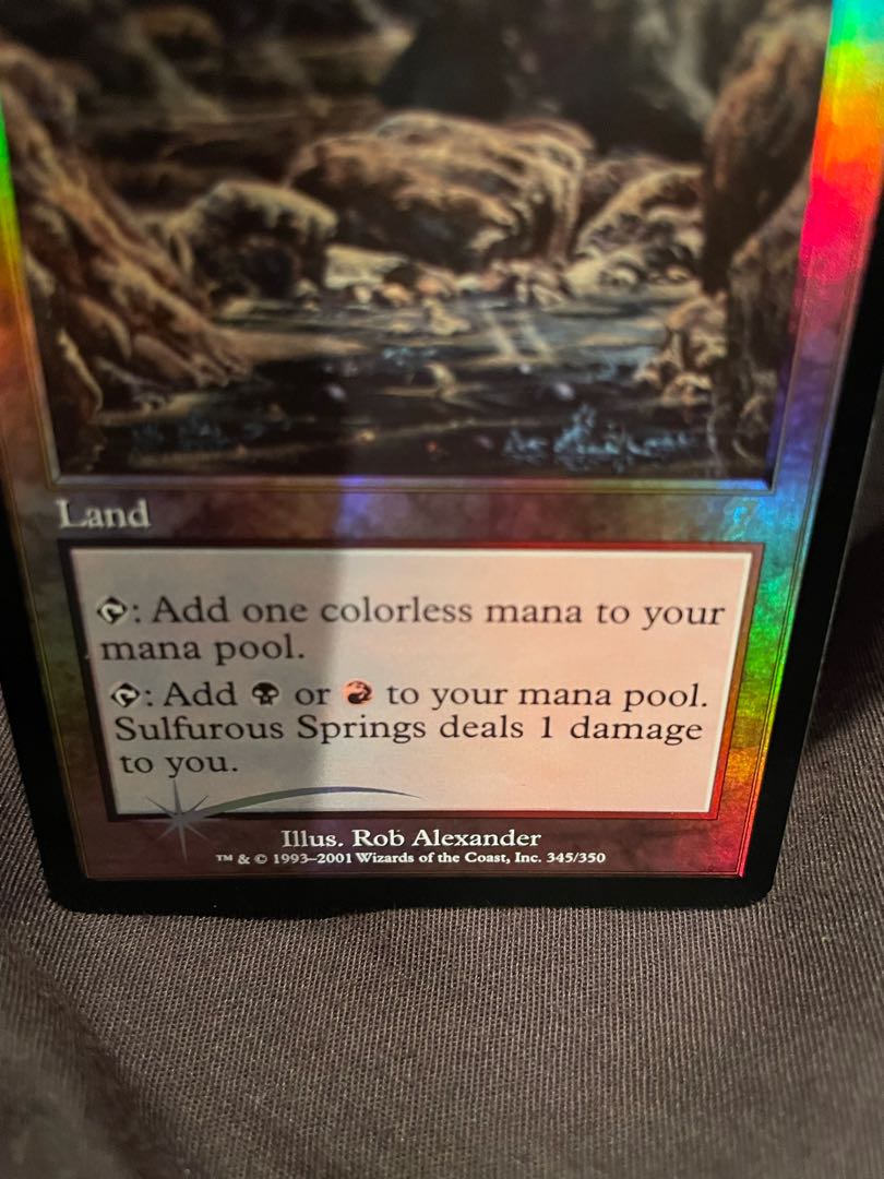 Sulfurous Springs foil exclusively for Yuhime Shirakawa