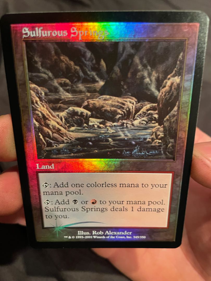 Sulfurous Springs foil exclusively for Yuhime Shirakawa