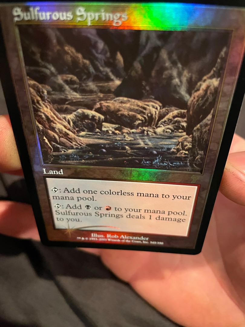 Sulfurous Springs foil exclusively for Yuhime Shirakawa