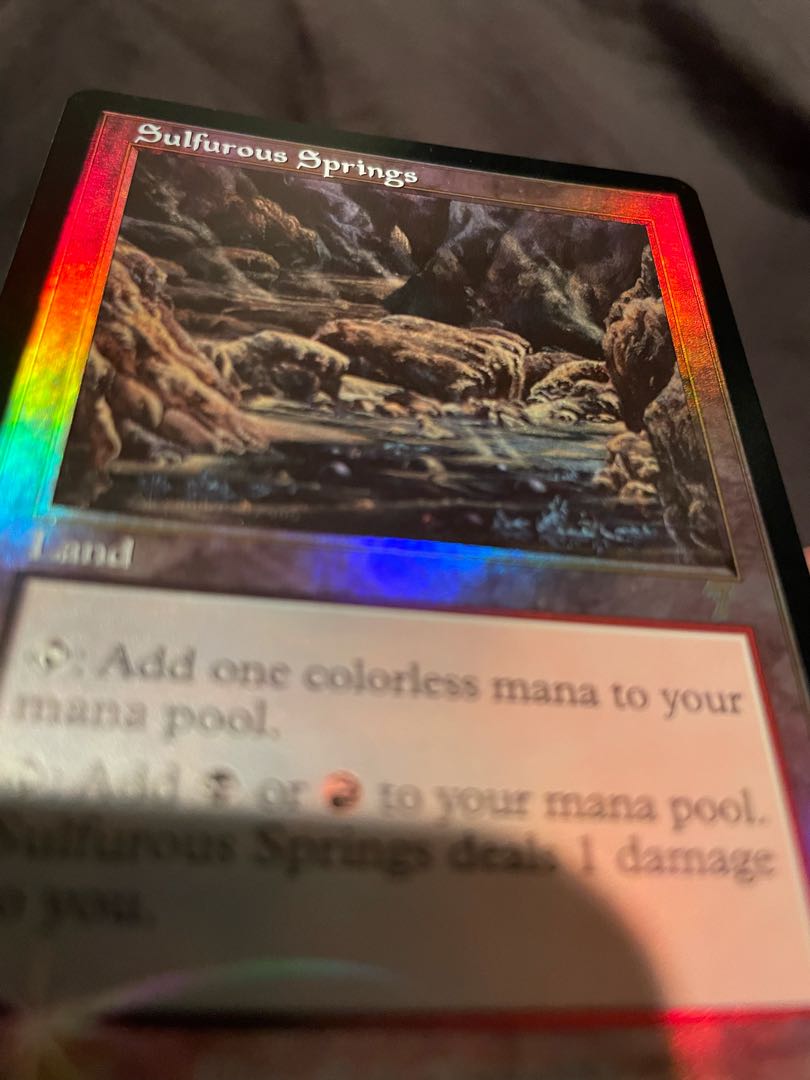 Sulfurous Springs foil exclusively for Yuhime Shirakawa