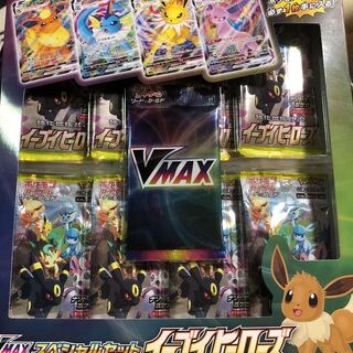Eevee Heroes 8 Pack VMAX Special Pack Pack Only