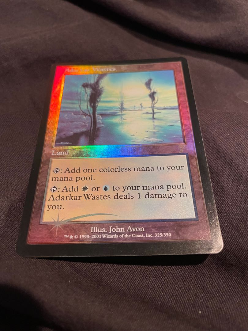 値下げ可 アダーカー荒原 7版 foil