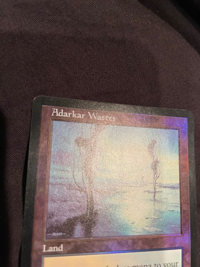 値下げ可 アダーカー荒原 7版 foil