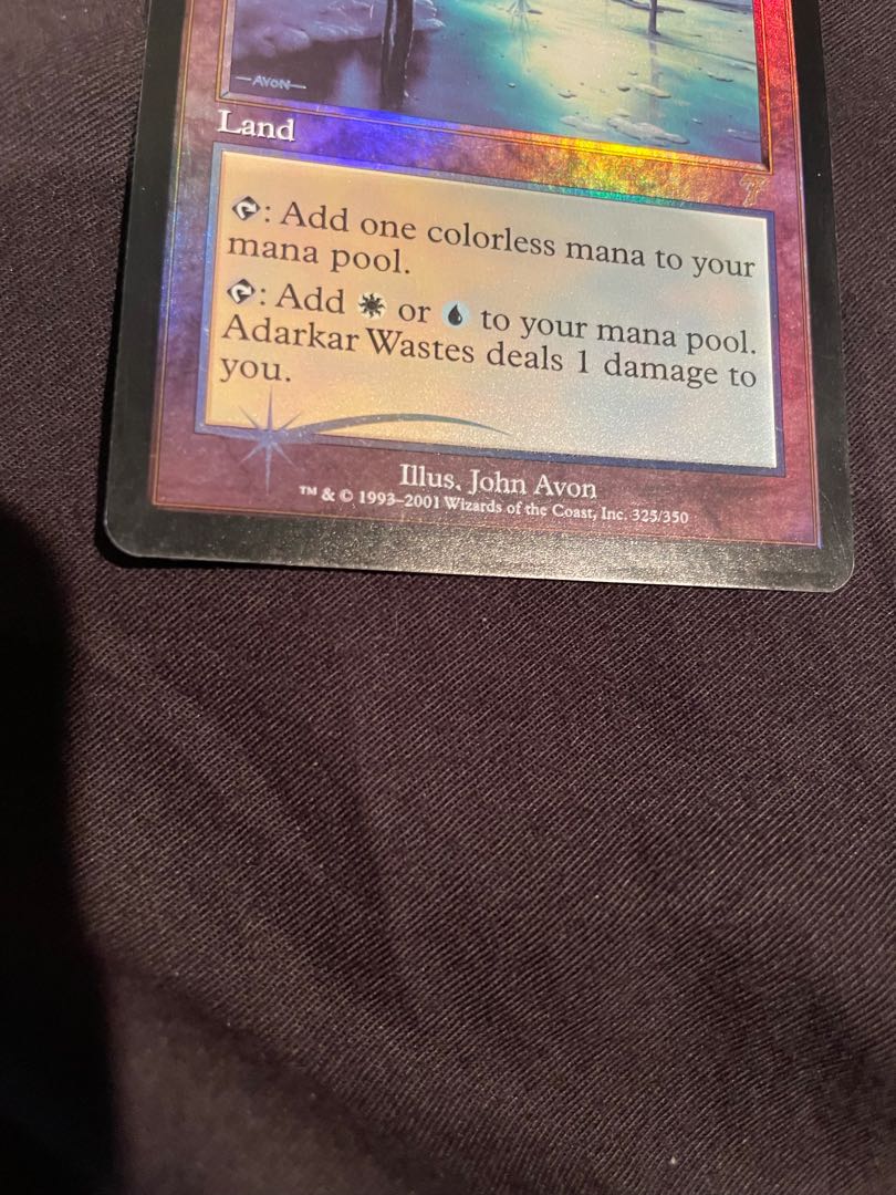 値下げ可 アダーカー荒原 7版 foil